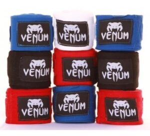 Boxerské bandáže značky VENUM – 2,5 m – Modré