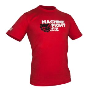 Tričko Machine FIGHT - červené