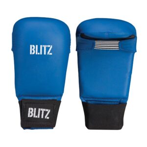 Karate rukavice BLITZ Elite bez palce - modré