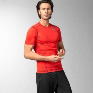 Pánské kompresní tričko Reebok Workout Ready - červené