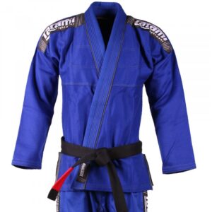 BJJ kimono Gi Tatami fightwear Nova + Plus modré - bílý pásek zdarma