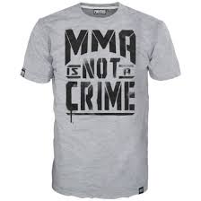 Pánské tričko Phantom MMA IS NOT A CRIME šedé