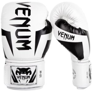 Boxerské rukavice VENUM ELITE - bílo/černé