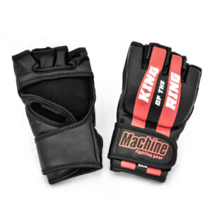 MMA rukavice Machine King Of The Ring FAST – černo/červené