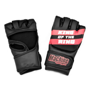 MMA rukavice Machine King Of The Ring – černo/červené