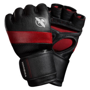 Hayabusa MMA rukavice T3 - černo/červené