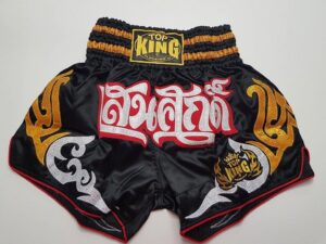 Thai trenýrky TOP KING black red gold strip