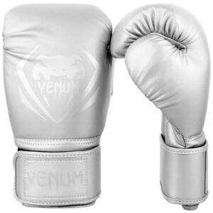 Boxerské rukavice VENUM Contender - stříbrné