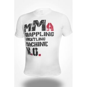 Tričko Machine MMA - Bílé