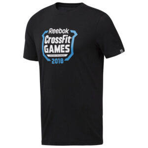 REEBOK Pánské tričko CrossFit Games Crest Tee - černé