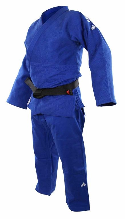 ADIDAS Kimono judo IJF CHAMPION II Slim FIT  - modré