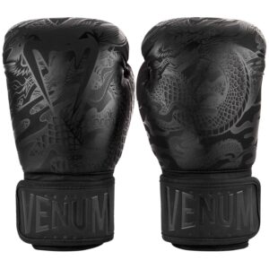 Boxerské rukavice VENUM DRAGON'S FLIGHT - černo/černé