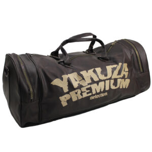 Yakuza Premium fitness sports taška – černo/hnědá