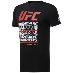Pánské tričko REEBOK UFC FG CAPSULE TEE - černé