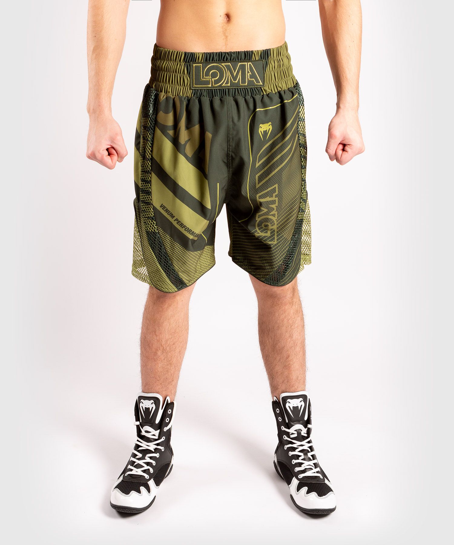 Pánské Boxerské šortky VENUM Loma Commando - khaki