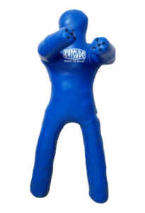 Dětský zápasnický panák Katsudo dvounohý – modrý 130 cm