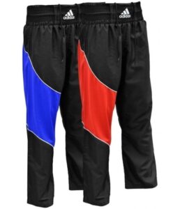 Kickbox kalhoty ADIDAS černočervené