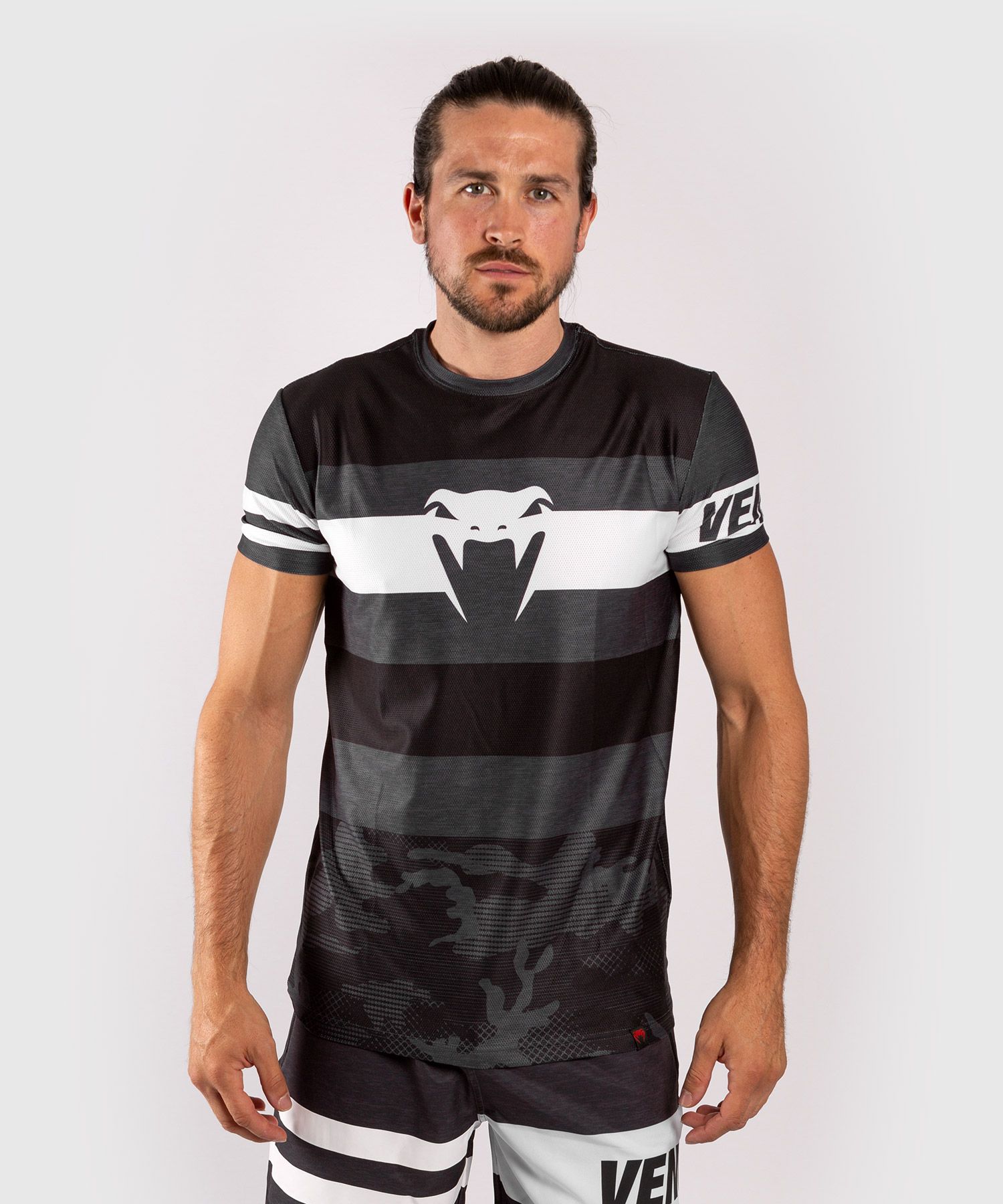 Pánské tričko VENUM Bandit Dry Tech - černo/šedé