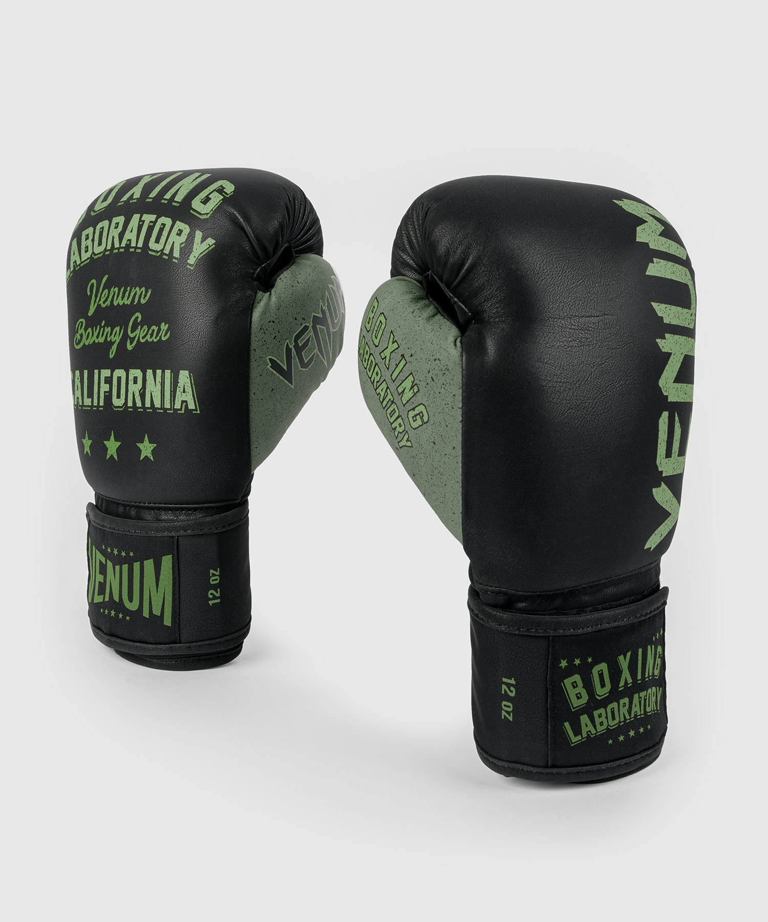 Boxerské rukavice VENUM Boxing Laboratory - black/khaki
