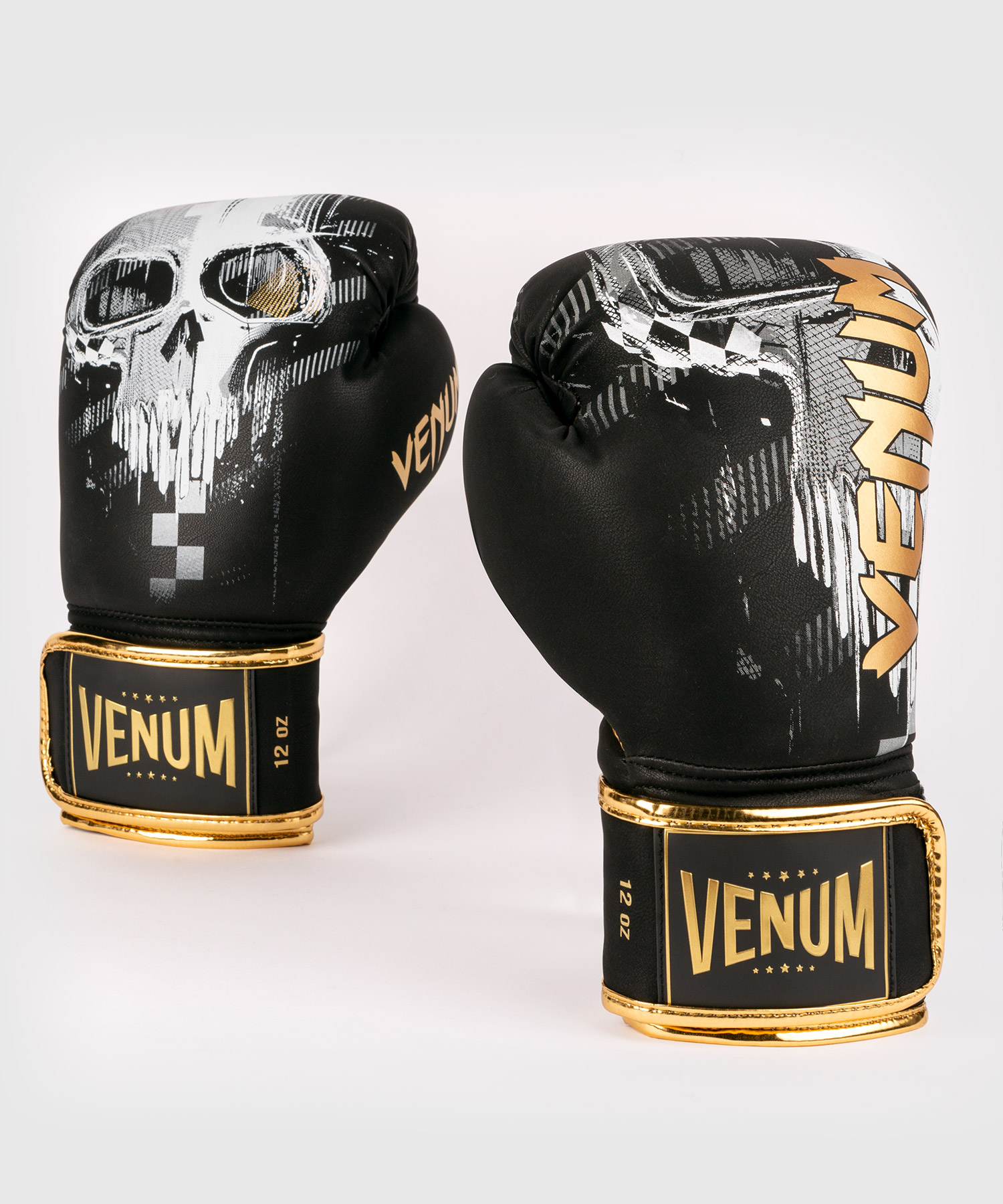 Boxerské rukavice VENUM Skull - černé