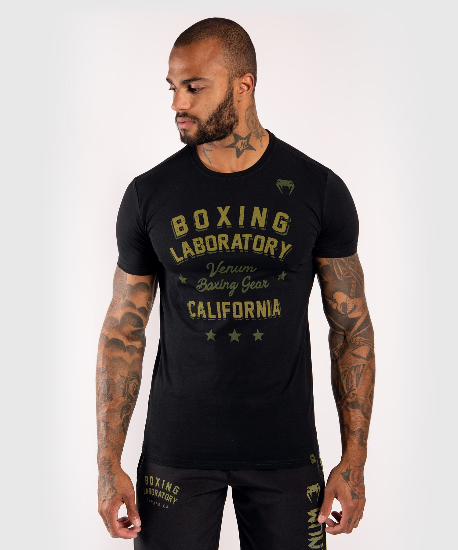 Pánské tričko VENUM Boxing Lab - Black/Green