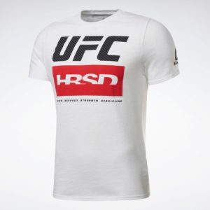 Pánské tričko REEBOK UFC Fight Week Tee - bílé