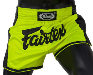 Thai šortky Fairtex BS1706 - zelená