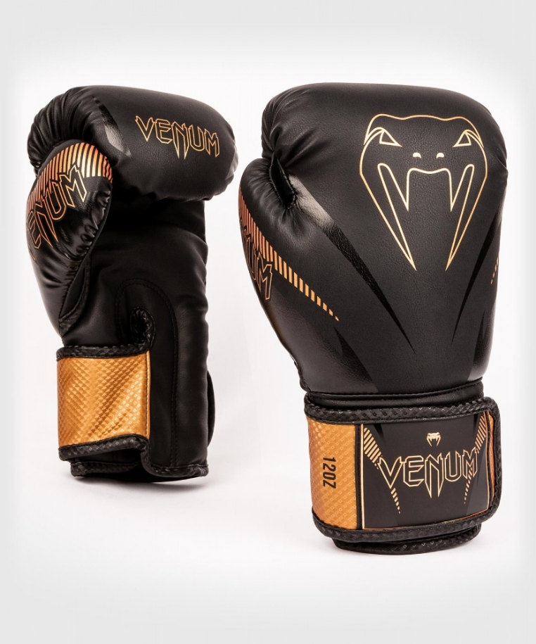 Boxerské rukavice VENUM IMPACT - černo/bronze