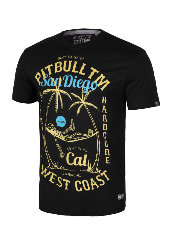 PitBull West Coast Triko Cal - černé