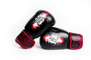 Boxerské rukavice MACHINE Japan - černé