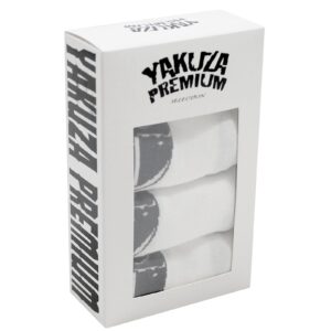 Yakuza Premium Ponožky 4 Set – bílé