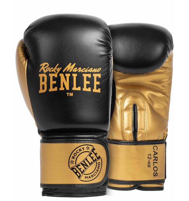 Dětské Boxerské rukavice BENLEE CARLOS - black/gold