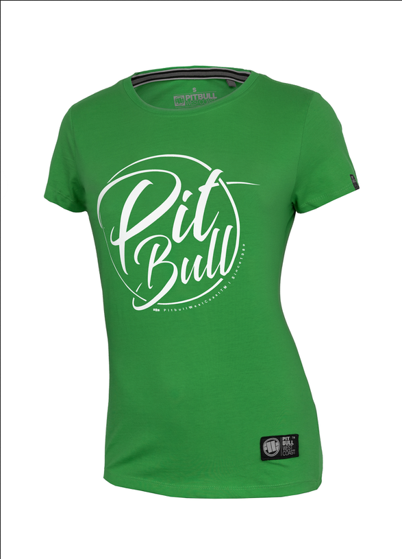 PitBull West Coast Dámské triko PB Inside -  zelené